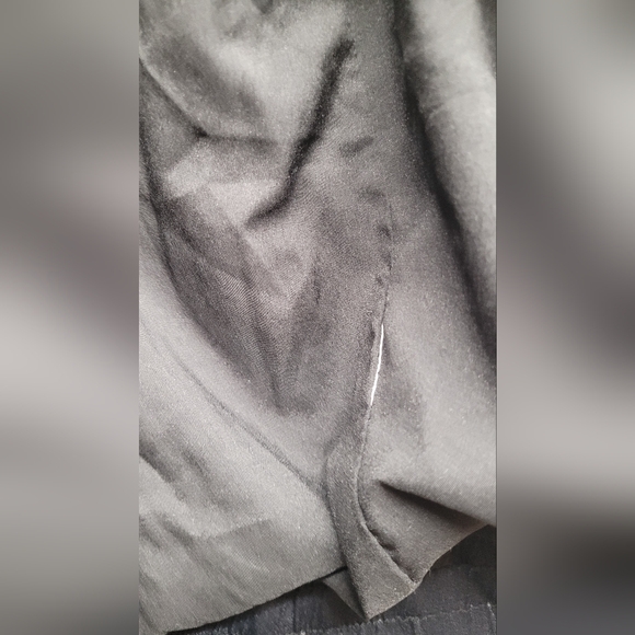 Zara TRF Satin Zip Up Jacket Black Snakeskin Size Medium. Collared - Picture 6 of 6